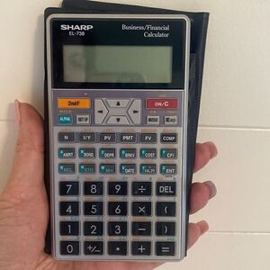 Sharp Business financial calculator 